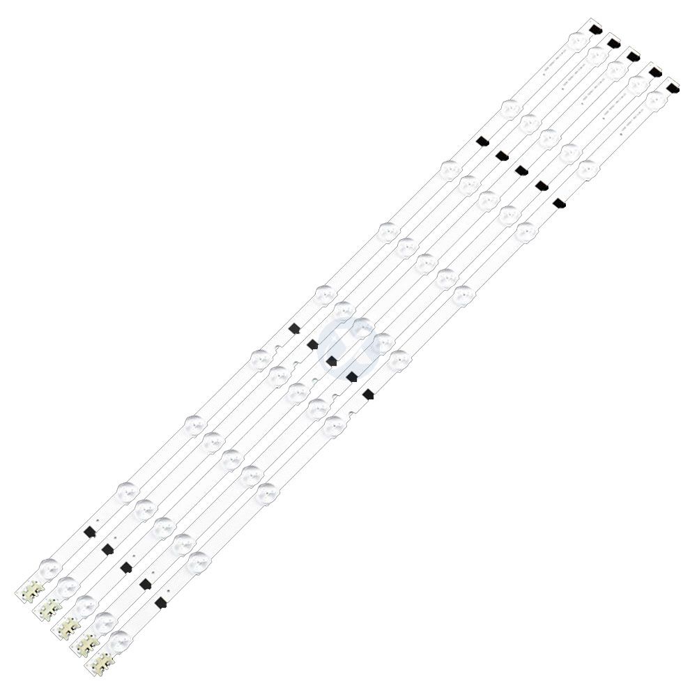 Samsung D2GE-320SC1-R0 32inch 658mm 6V 9led 5pcs/set LED TV Backlight Strip XY-0663