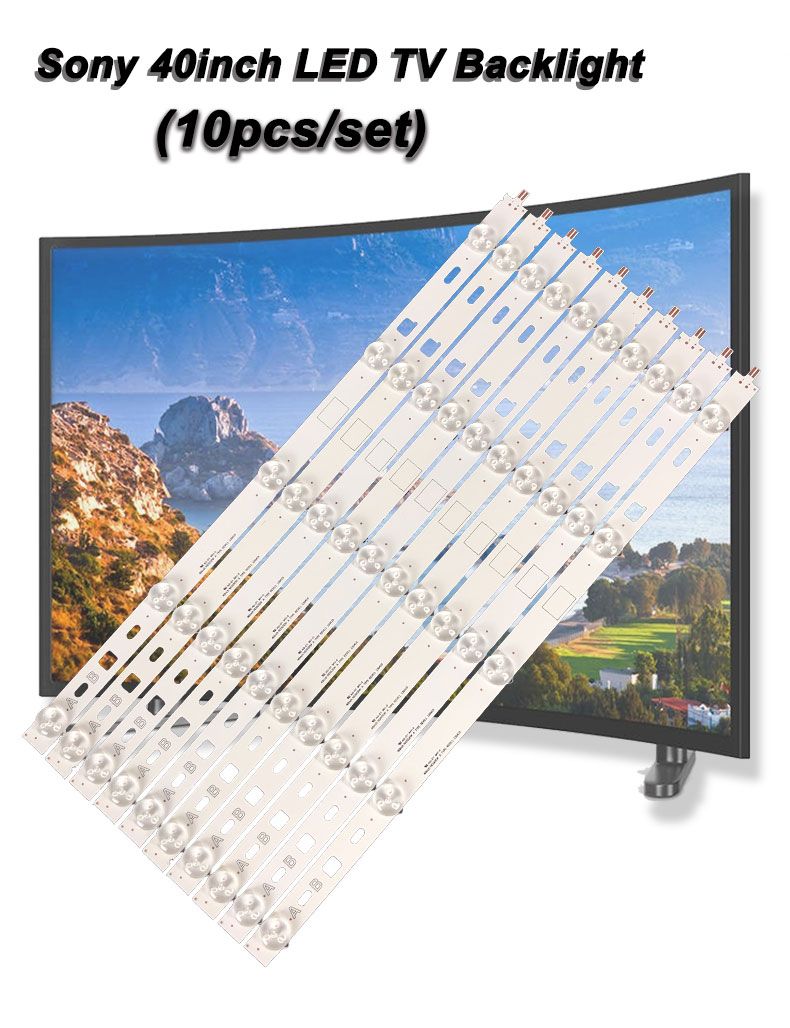 Sony 40inch SAMSUNG 2013SONY40A 3228 05 REV1.0 130927 387mm 3V2W 5led 10pcs/set  TV Backlight Strip XY-0105