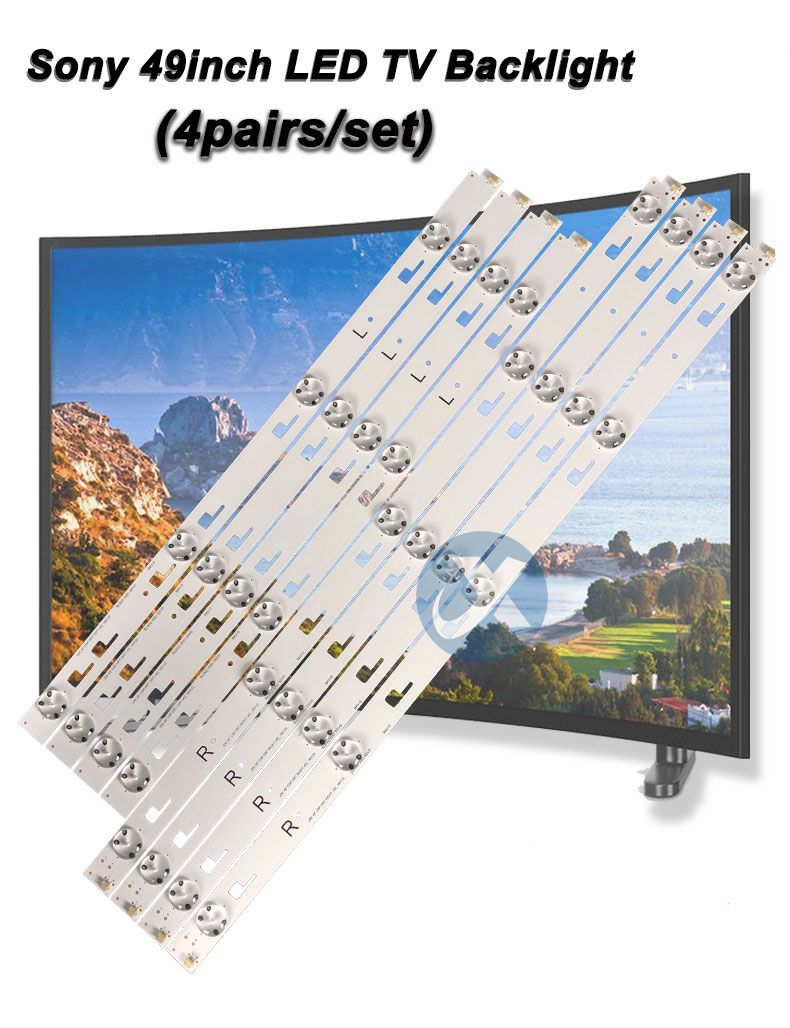 Sony 49XD SVY490A23-REV00-150233 522mm 3V 5led 4pairs/set TV Backlight Strip XY-0110-SET