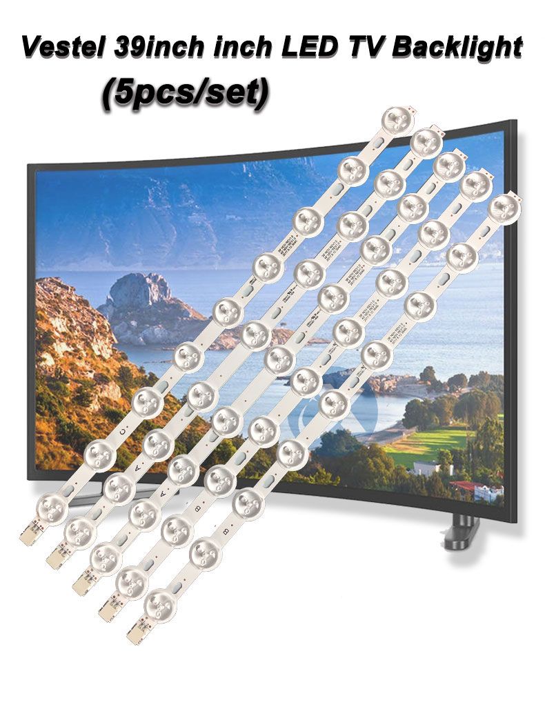 Vestel  LG Innotek 39FHD-C NDV REV0.2 A TYPE 2013.03 40nch 354mm 3V1W 9led 2A 2B 1C TV Backlight Strip XY-0114-SET