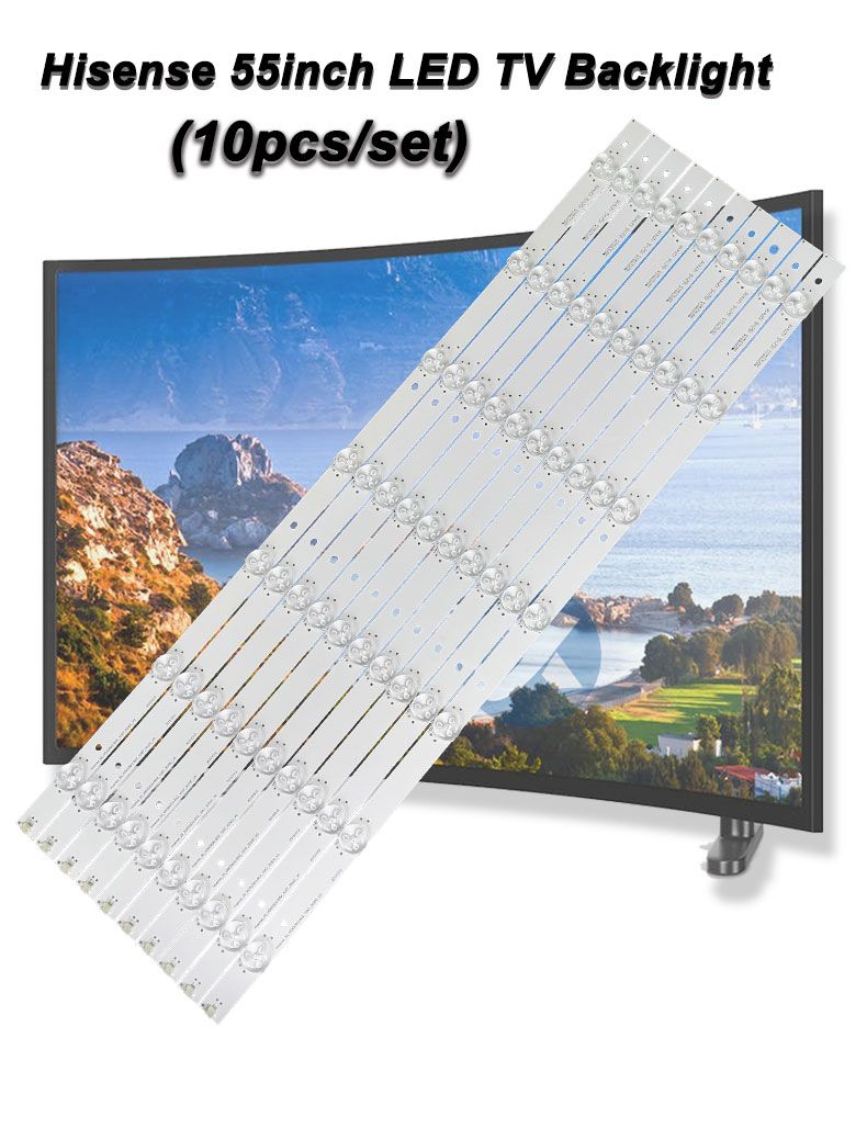 Hisense Hisense_55_HD550DU-B52_10X7_3030C_V0_20151012 559mm 6V 7LED 10pcs/set TV Backlight Strip XY-0131