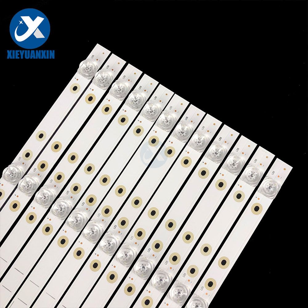 Hisense LB65073 V0 SS-L H65E3A 612mm 3V1W 6LED 12pcs/set TV Backlight Strip XY-0133